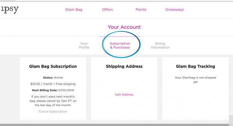 How to cancel Ipsy account in Nigeria Nigeriantech.com.ng